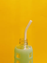 purifyou Reusable Silicone Straws - Long, Slender, & Kids Sizes, Eco-Friendly, BPA-Free, Durable & Flexible