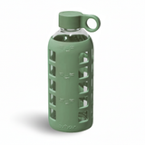 Purifyou Glass Water Bottle with Silicone Sleeve