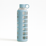 Purifyou Glass Water Bottle with Silicone Sleeve