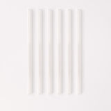 Wide 8" Glass Straw Set - Air