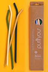 Purifyou Reusable Silicone Straws