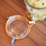 Bistrot Glass Jars with Airtight Clip Lids – Set of 4