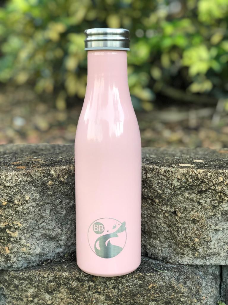 Pastel Thin Stainless Steel Flask - Blossom Bottles