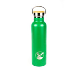 Solid Color Blossom Stainless Steel Water Bottle