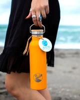 Solid Color Blossom Stainless Steel Outdoor Water Flask - Blossom Bottles