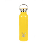 Solid Color Blossom Stainless Steel Water Bottle