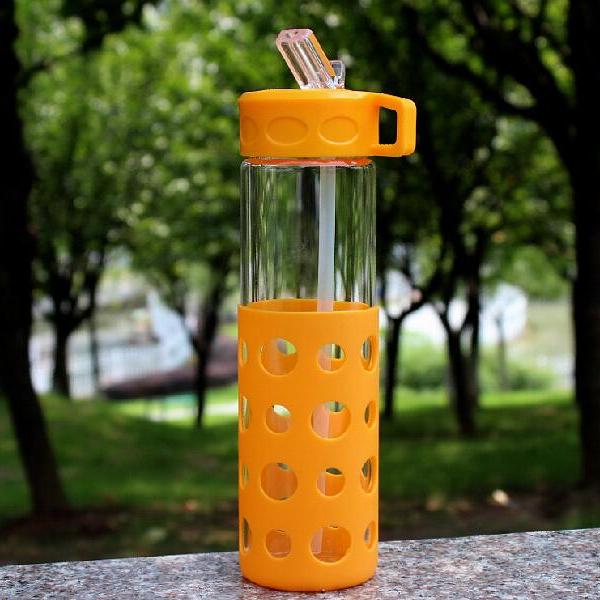 Waterdrop Sleeve Glass Bottle - Blossom Bottles
