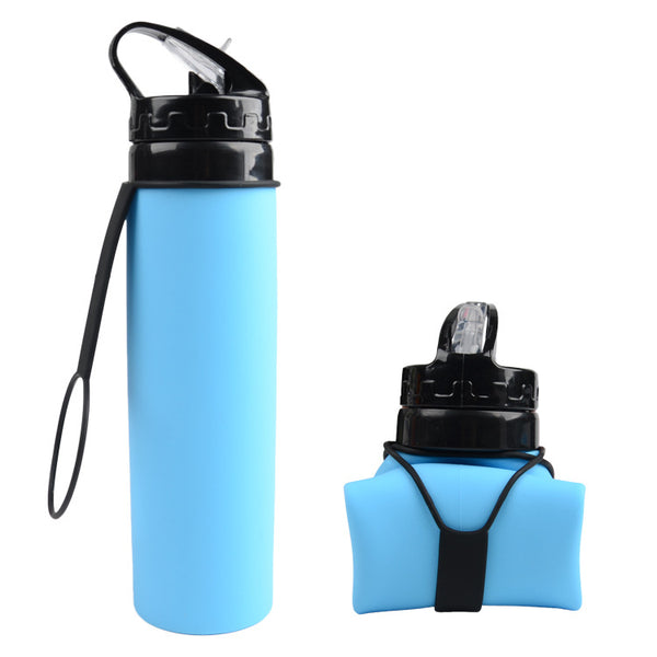Colorful Collapsible Silicone Folding Bottle - Blossom Bottles
