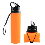 Colorful Collapsible Silicone Folding Bottle - Blossom Bottles