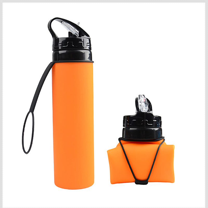 Colorful Collapsible Silicone Folding Bottle - Blossom Bottles